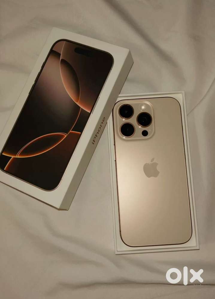 Iphone 16 pro max 256 gb desert titanium with apply care +