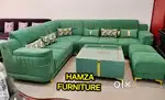 HAMZA FURNITURE NEW DESIGNER STYLISH LUXURY LOOK L SHAPE SOFA SET