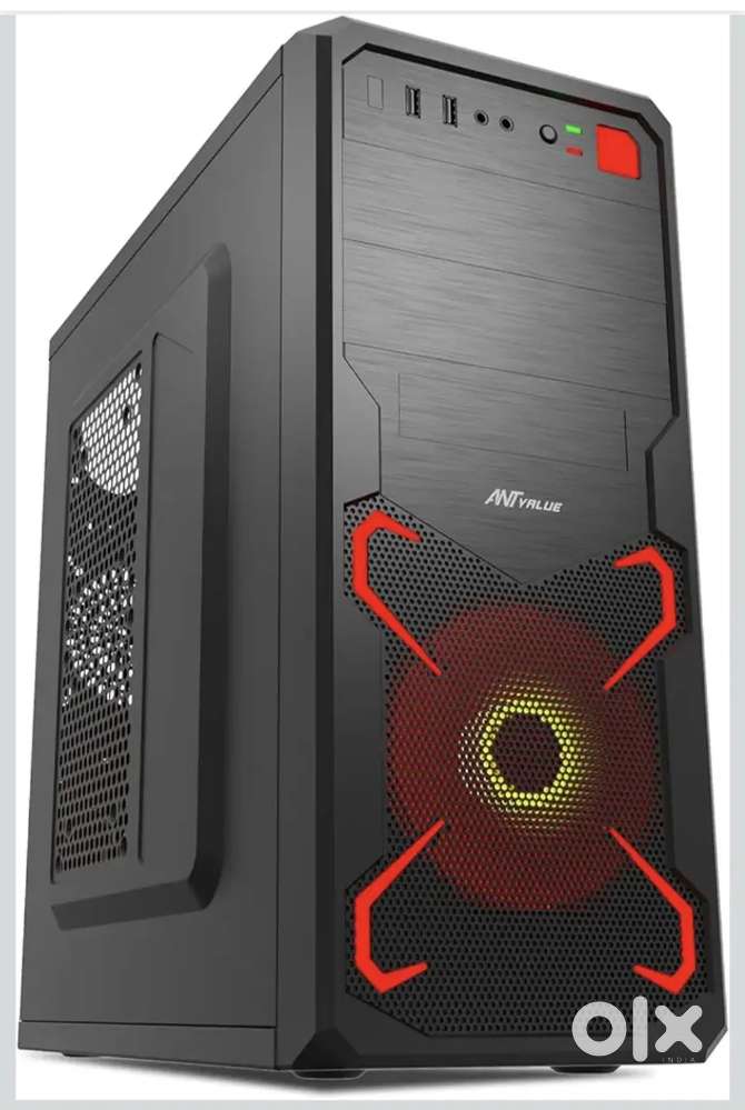 Ant Value X1 ATX Computer Case/Business/Gaming Cabinet - Black