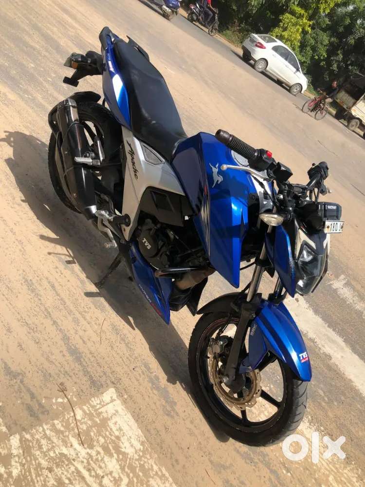TVS Apache 160 4v company fited engine