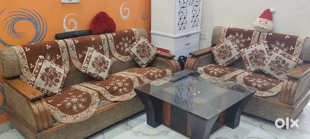 Sofa with  table
