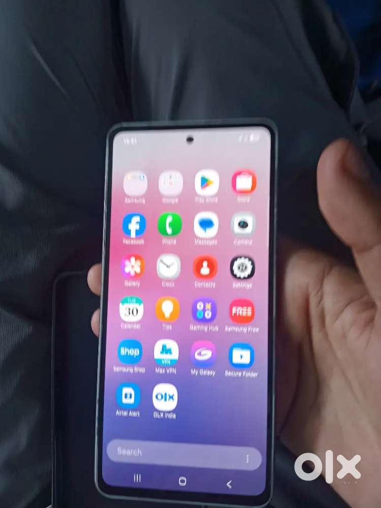 Sasmung A53  Ram 6.128 Screen Finger Print phone pura orignel ba