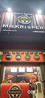 Reception job at food outlet