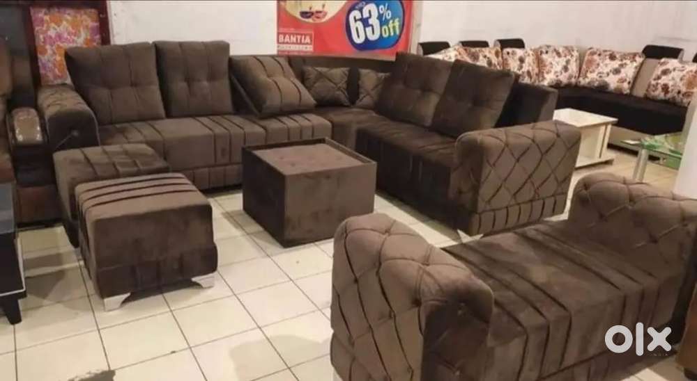 Premium quality L shape sofa set in starf premium Furniture