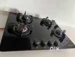Gas stove FABER 70cm 4burner Glass hob (1 year old)