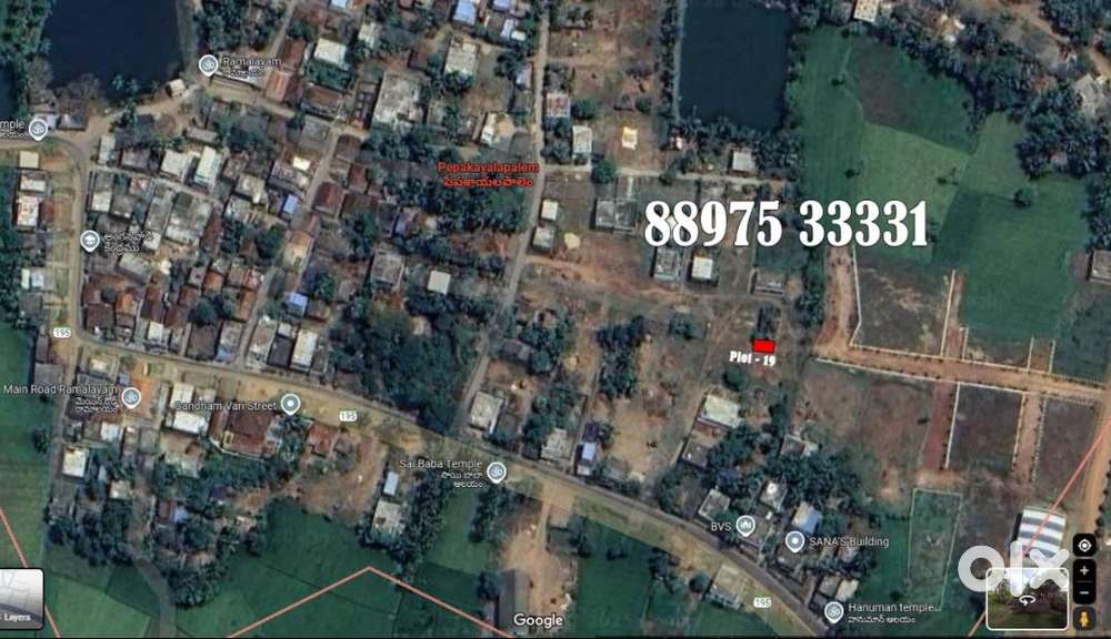 Karapa Pepakayalapalem Residential Open Plot Sale