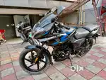 Bajaj Pulsar 220F BS6 black and Blue
