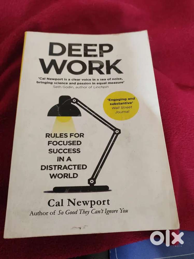 Deep Work by Cal Newport  Selling in Half Price