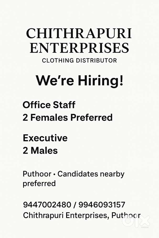 Office Assistant , Executive