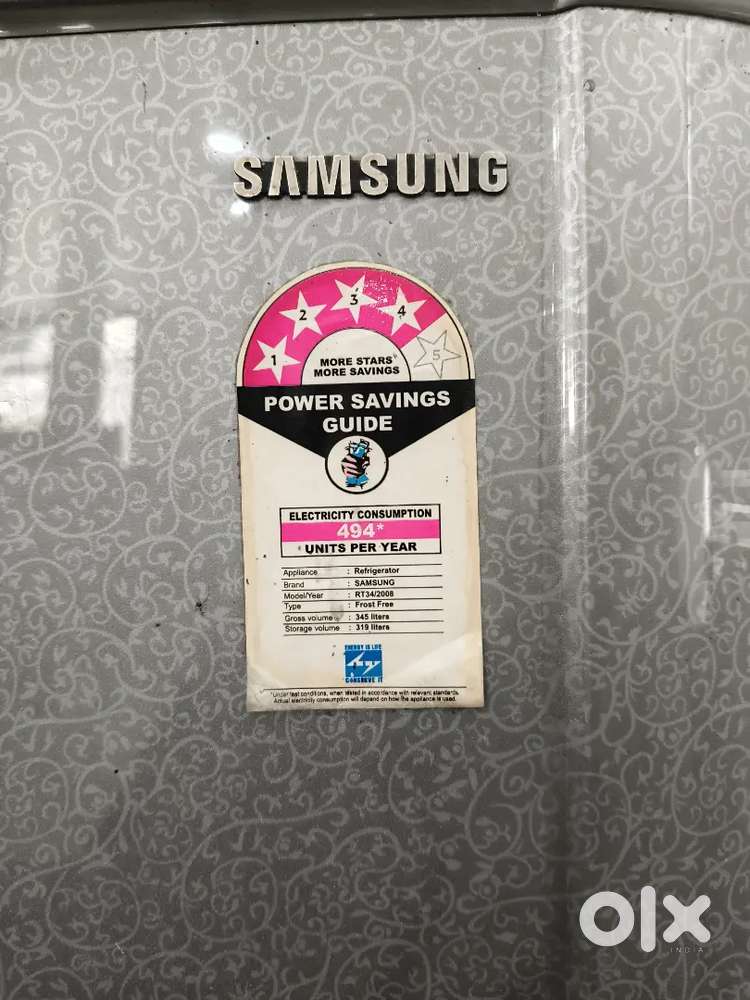 Samsung Refrigerator 345 litre