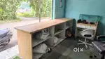 9ft counter table and small billing counter for shop