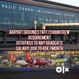 URGENTLY JOB VACANCY IN AIRPORT GROUND STAFF/CABIN CREW APPLY NOW