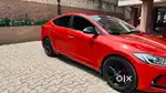 Elantra Candy Red Customised Paint with Black Tint Glas VIP permission