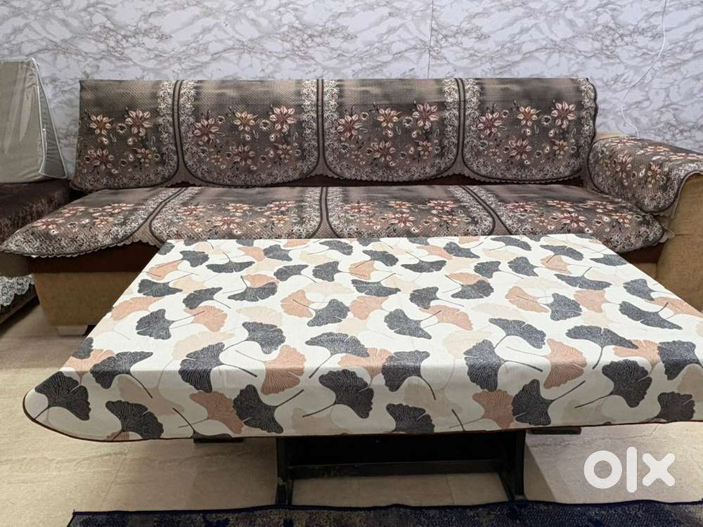 Sofa set and Table on Sale