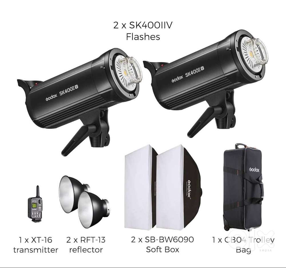 GODOX SK400ii-V flashlight set for sale