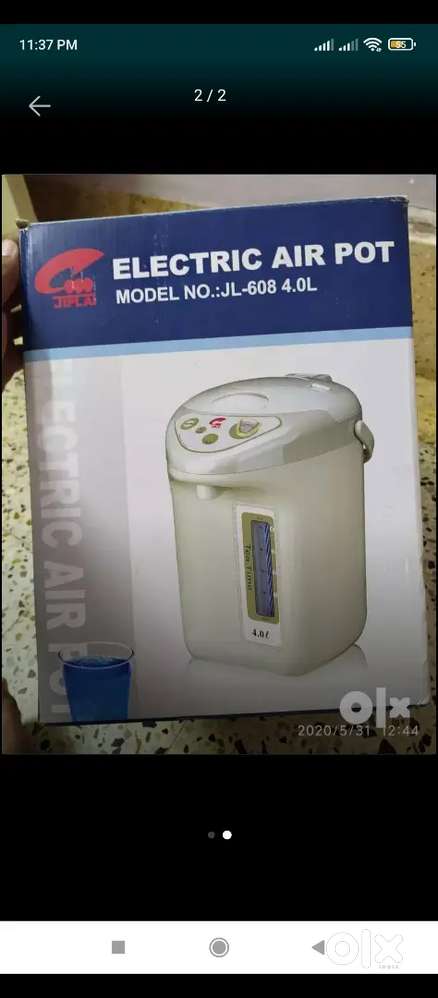Water Heater/Kettle Drinking from JIPLAI - 4ltr & Automatic Dispenser