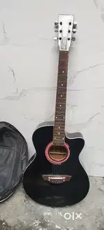 New and never used Guitar black colour, brand Maya