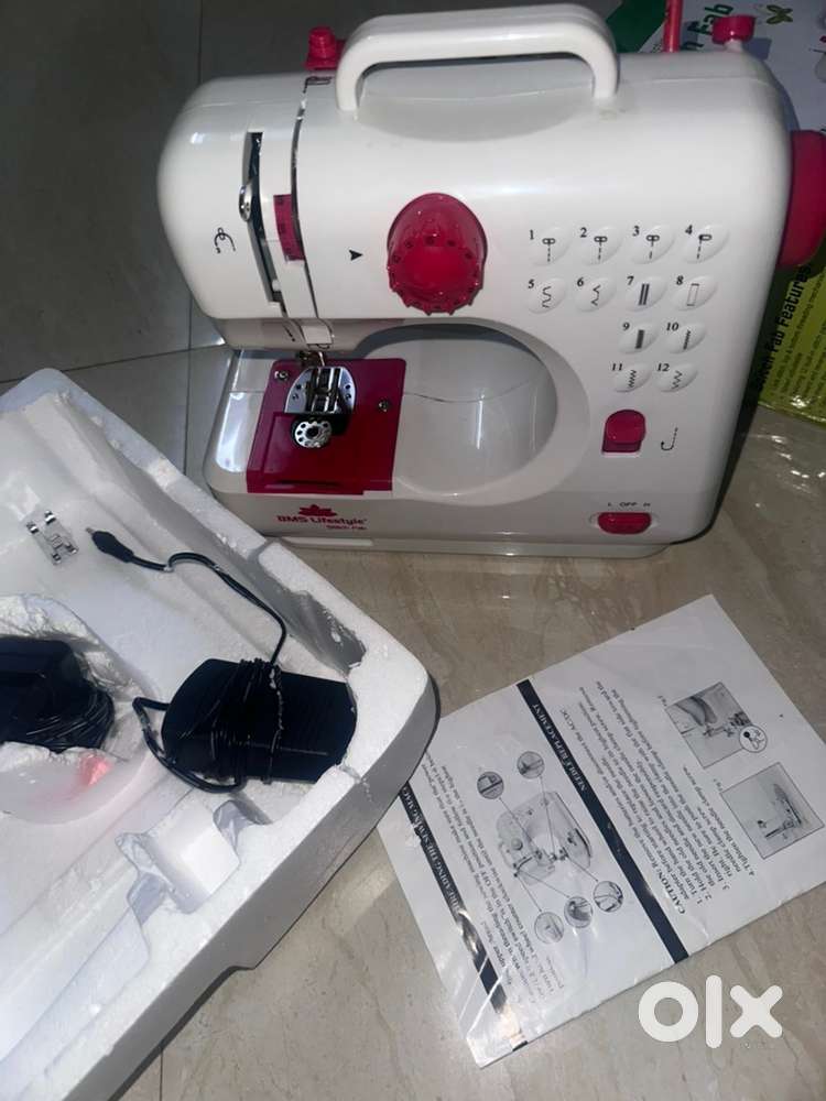 Bms electric sewing machine all new perfect condition very less used