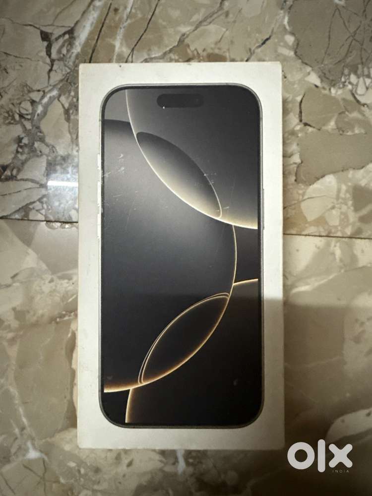 New Apple iPhone 16 pro 128GB Natural Titanium