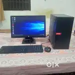 Core i3 Ram 4.GB Harddisk 500.GB Led Monitor Size 21 Inbuilt Speaker