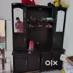 Show case with wardrobe