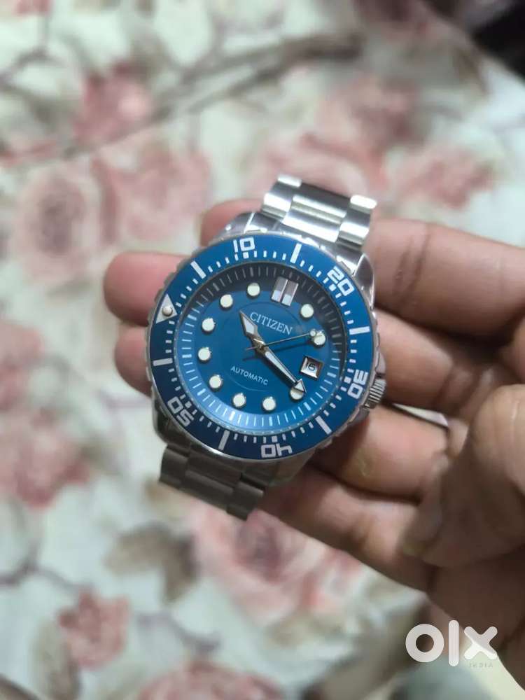 Citizen NJ series Automatic/handwinding teal dial watch in immaculate.