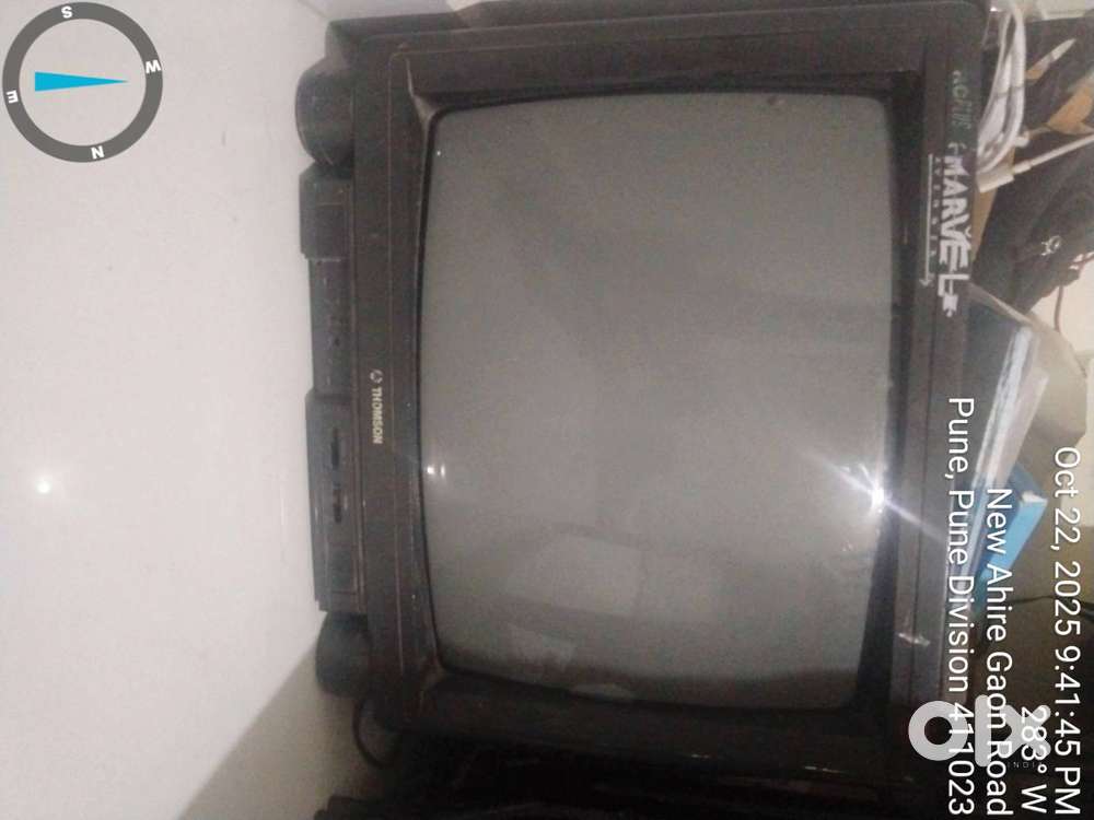 10 yr old portable television coluer well condition