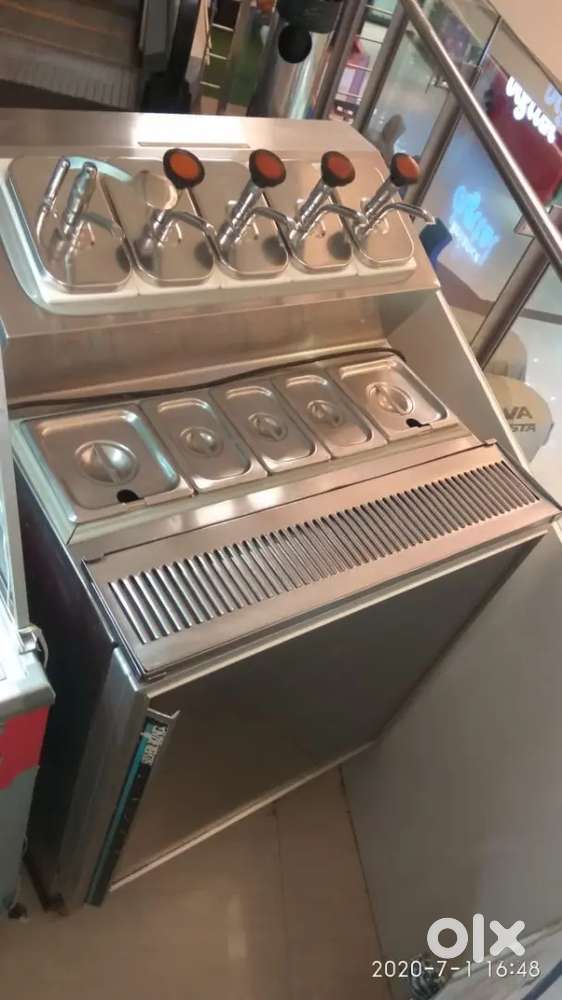 Ss cool toping machine