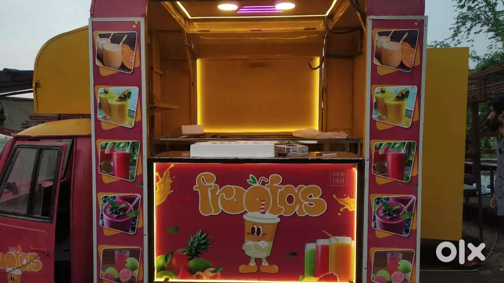 Need A parking area, for food cart