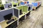 140SEATS 5cabin meeting hall 4 washroom OFFICE FOR rent with lift