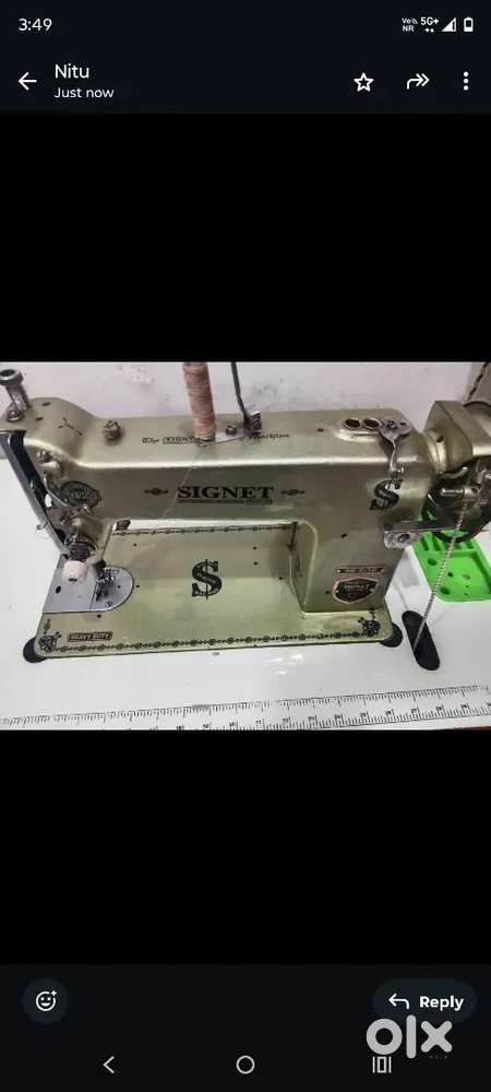 Urgent selling my silai machine purchase date 03/08/2025