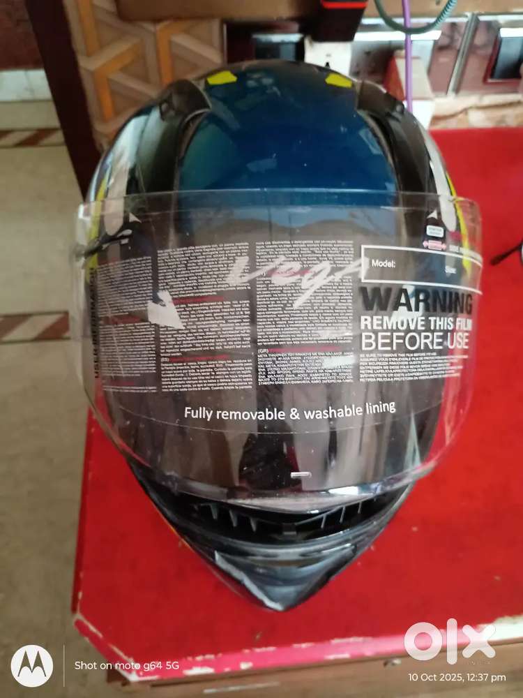 Vega Bolt Shell Helmet Unused New Like