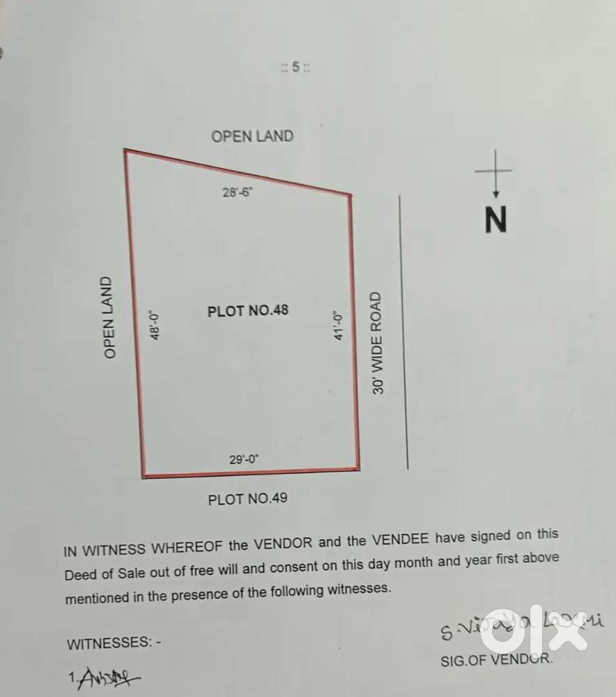 Nadergul 142 sq yard plot for sale @35 lakhs at av nagar 4
