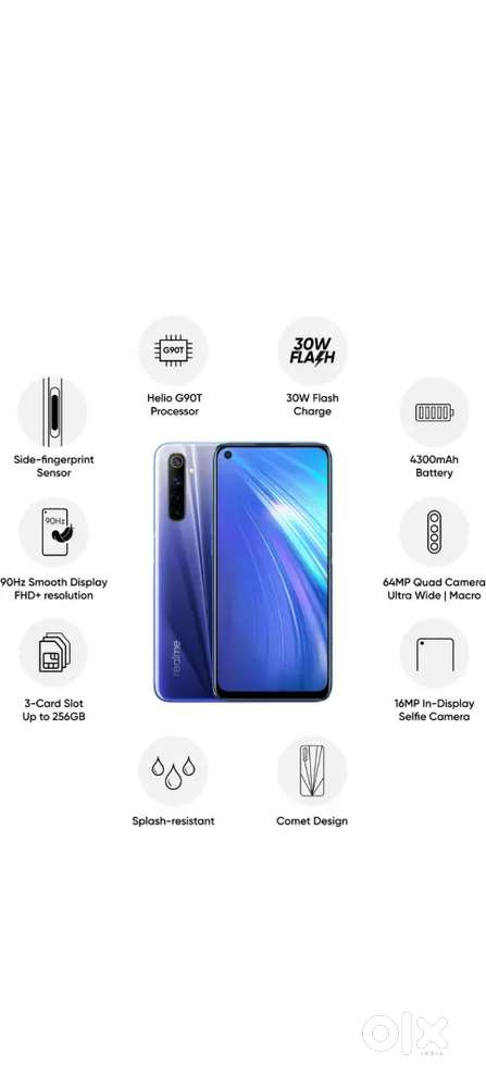 REALME 6 Blue colour
