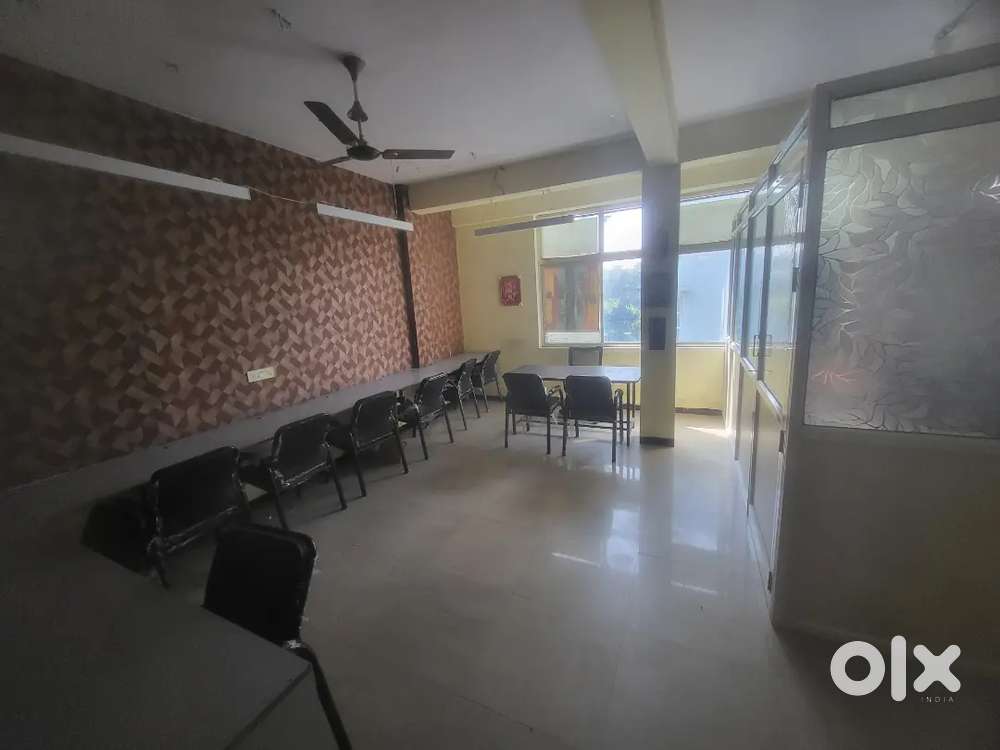 Office Space with all furniture & 15 persons work station with toilet