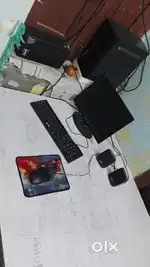Full Computer Setup - 8GB RAM, 512GB HDD &  256GB SSD, Windows 10 Pro,