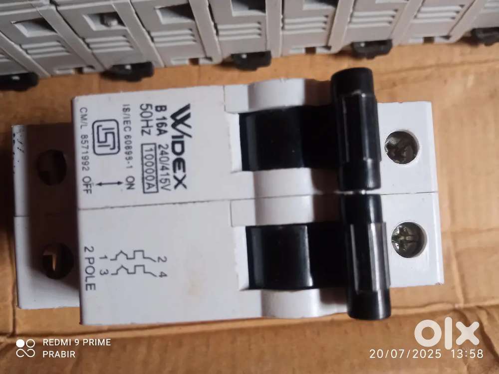 16amp MCB bran new with 2 yr warranty