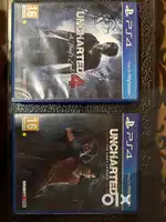 Uncharted A Thief's End and Lost Legacy PS4