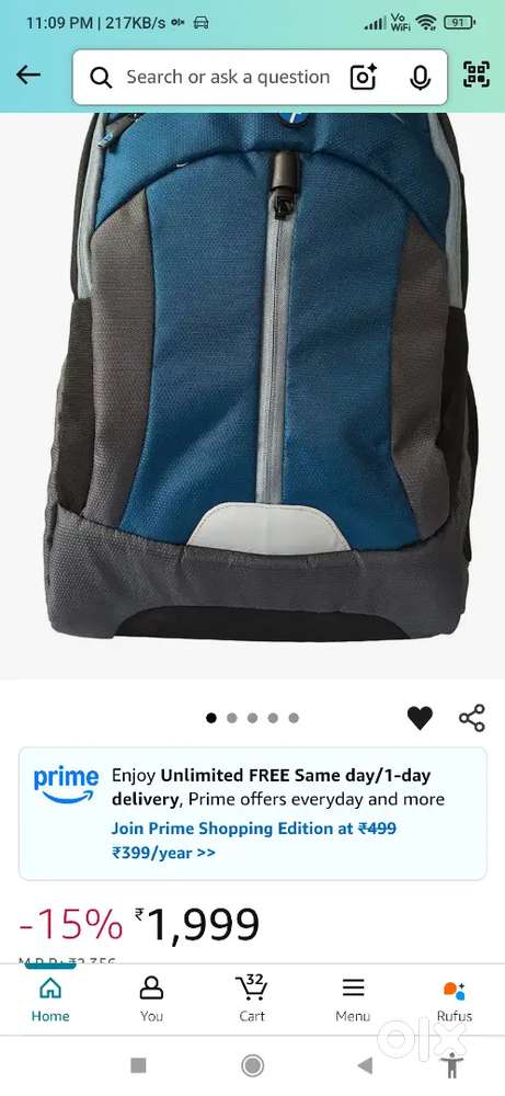 2 BAGPACK BRAND NEW