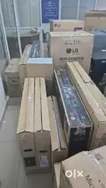 Tv , fridge ,washing machine, ac,microwave