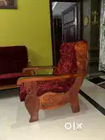 Silanthi wooden sofa set