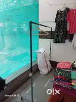 Cloth hanging stand foldable