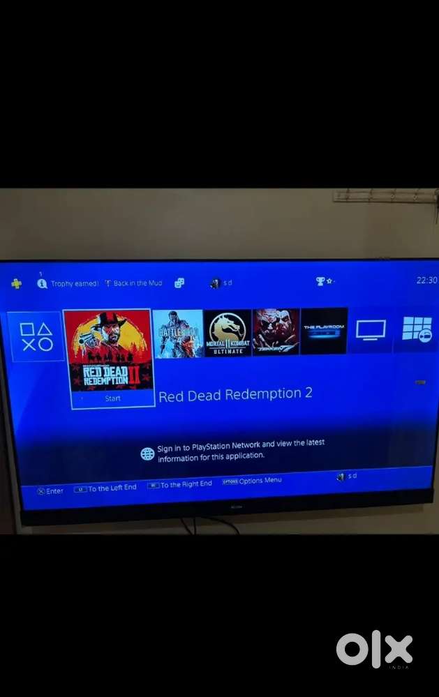 Ps4 with 6 games and 2 original controller