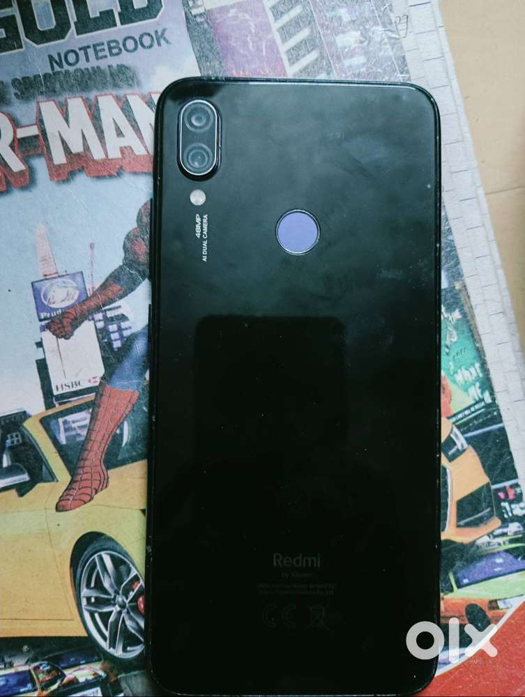 Redmi note 7S,4gb Ram 64 gb rom,4000 amh battery backup , 4 year old.