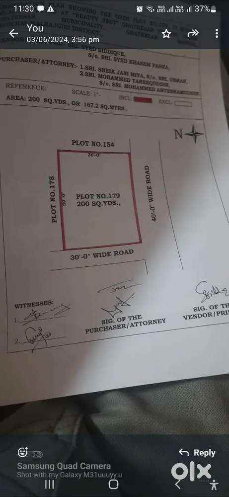 Size 36×50=200sqrd  full lrs paid