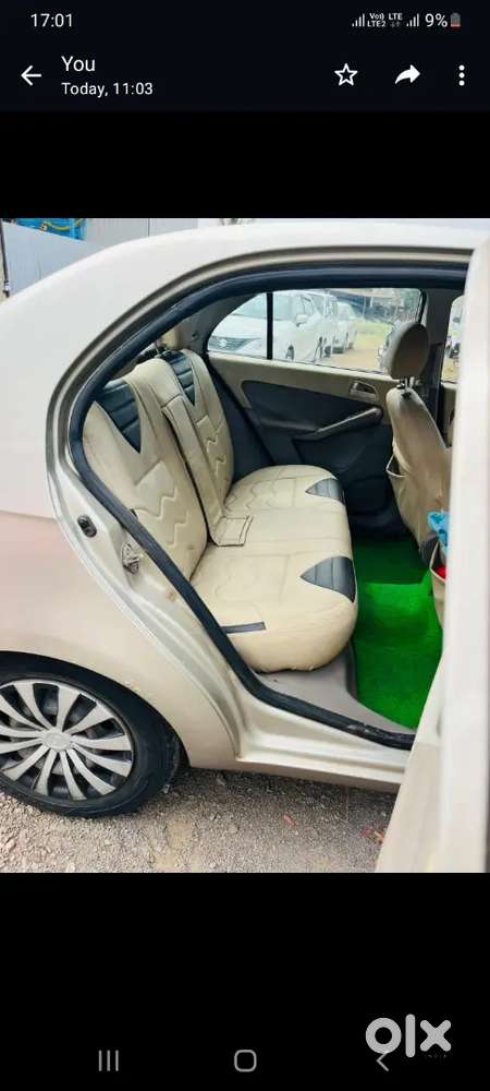 TATA MANZA AURA ABS CNG OF MILEAGE 28 +