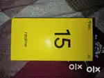 Realme 15 8/256. 1 month old only with bill box and original charger