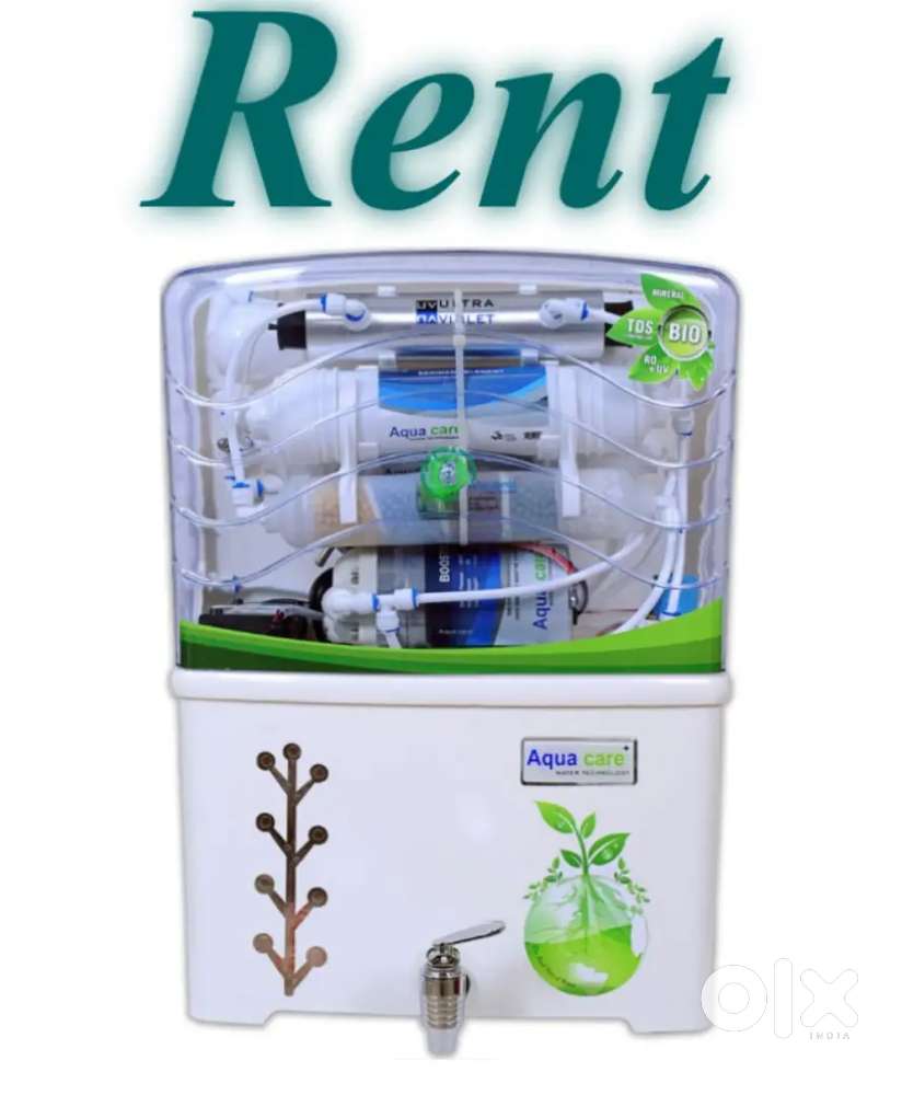 Water purifier available on rent