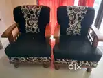 Wooden Sofa 3+2 Beand new condition sale