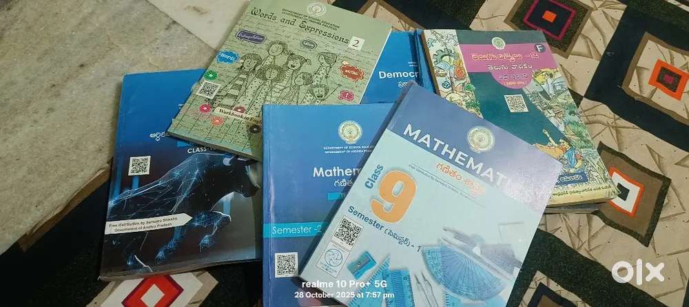 3rd to 10th Telugu medium text book for DSCSJT people